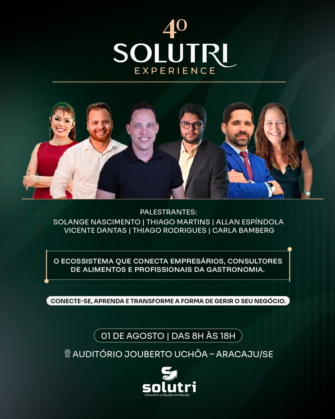 4º Solutri Experience — 01 de agosto de 2026, Aracaju/SE
